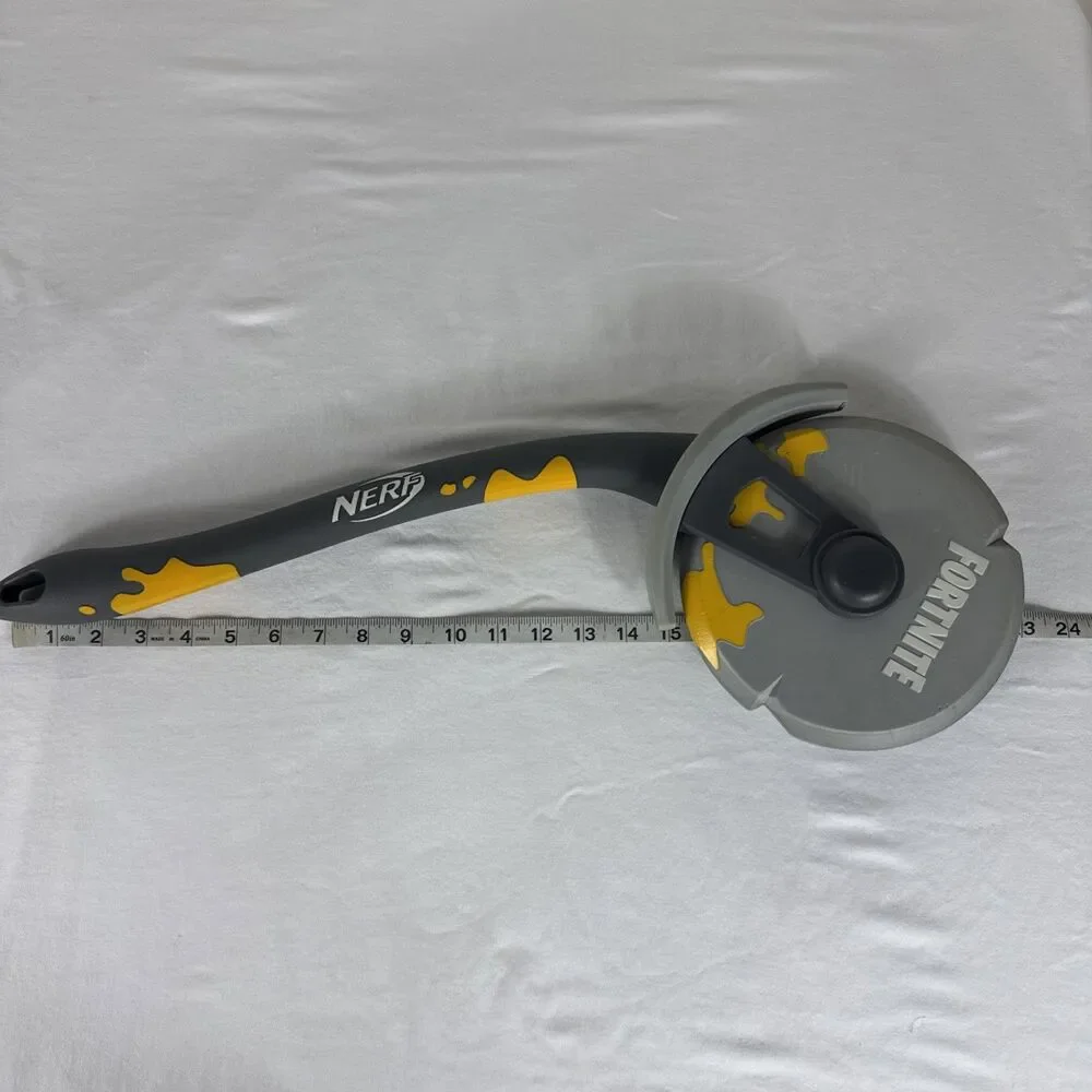 Nerf Fortnite Pizza Cutter Axeroni Tool Foam Covered Pick Axe